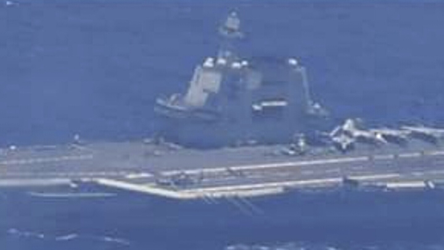 Here’s what’s to know about 2 Chinese aircraft carriers operating in the Pacific together