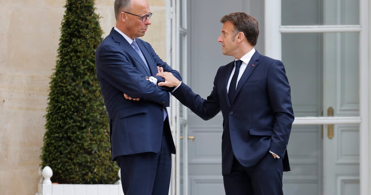 Merz and Macron vowed to restart the Franco-German engine. It’s already sputtering. – POLITICO