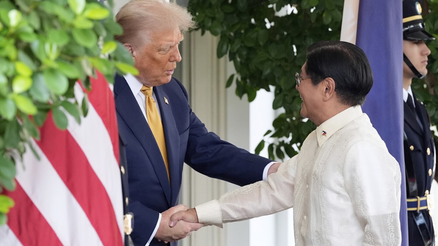 Trump and Philippine leader plan to talk tariffs and China